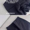 每天都穿~ 自制款厚实微弹时髦极简剪裁A字西装裤 高级灰 Naomi HW Shorts in Dark Grey