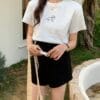 透氧古巴棉~ 空气层立体厚实凉感遮肉显瘦外套 Ava Coolness Premium Outerwear (黑色 Black)