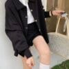 透氧古巴棉~ 空气层立体厚实凉感遮肉显瘦外套 Ava Coolness Premium Outerwear (奶咖色 Latte) - Image 8