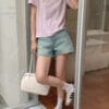 蝴蝶情意结~ 高弹力亲肤质感Tee (7 colours)