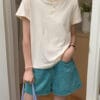 蝴蝶情意结~ 高弹力亲肤质感Tee (7 colours)