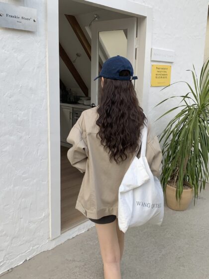 气场全开~ 丝滑质感松弛遮肉拿铁外套 Latte Oversize Outerwear