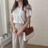 自制小香～韩系撞色小香上衣 [Custom made by BB]