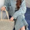 Vintage High Waisted Denim Skirt 自在牛仔~ 复古半身裙 - Image 8
