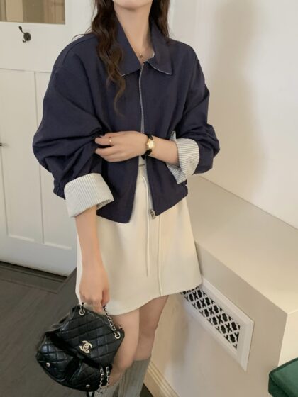 2 sides Outerwear 双面都能穿～ 微宽个性外套