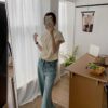 Lexi Basic Tee 经典小飞袖~ 立体廓形遮肉显瘦Tee (5 colours) - Image 11