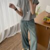Lexi Basic Tee 经典小飞袖~ 立体廓形遮肉显瘦Tee (5 colours) - Image 25