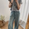 Lexi Basic Tee 经典小飞袖~ 立体廓形遮肉显瘦Tee (5 colours) - Image 22