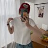 Lexi Basic Tee 经典小飞袖~ 立体廓形遮肉显瘦Tee (5 colours) - Image 15