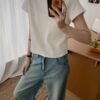 Lexi Basic Tee 经典小飞袖~ 立体廓形遮肉显瘦Tee (5 colours) - Image 26