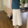 百搭嘉宾~ 百搭基础高腰半裙 (附送腰带) 黑色 | Arrie HW Skirt with Belt in Black - Image 11