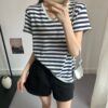 A字曲线~ 高弹力厚实A字弧形高腰黑短裤 Cally Comfy A-cut Shorts - Image 8