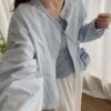 有点氛围~ 棉麻背心小包3件套 白色 | Celsa 3 Pieces Set In White - Image 3