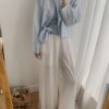 有点氛围~ 棉麻背心小包3件套 白色 | Celsa 3 Pieces Set In White - Image 2