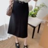 百搭嘉宾~ 百搭基础高腰半裙 (附送腰带) 黑色 | Arrie HW Skirt with Belt in Black - Image 12