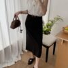 百搭嘉宾~ 百搭基础高腰半裙 (附送腰带) 黑色 | Arrie HW Skirt with Belt in Black - Image 7