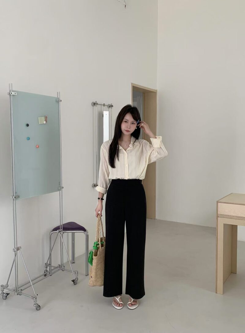 果冻裤~ 凉感重磅瘦瘦裤 (可可棕色) | FreezeFlex Slim Pants in Coco - Image 4