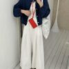 柔光轻洒~ 轻盈宽松个性外套 (白色) | Lightweight & Relaxed Fit (White) - Image 7
