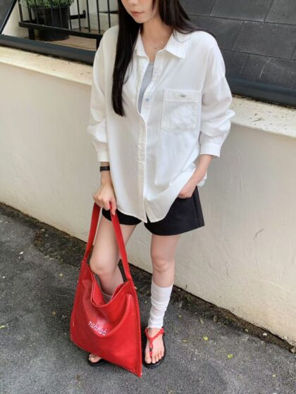 Label Mood Loose Blouse (2 colours)