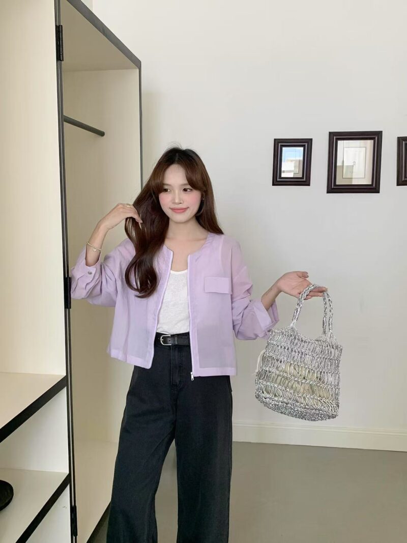 Lavender Airy Jacket - Image 4