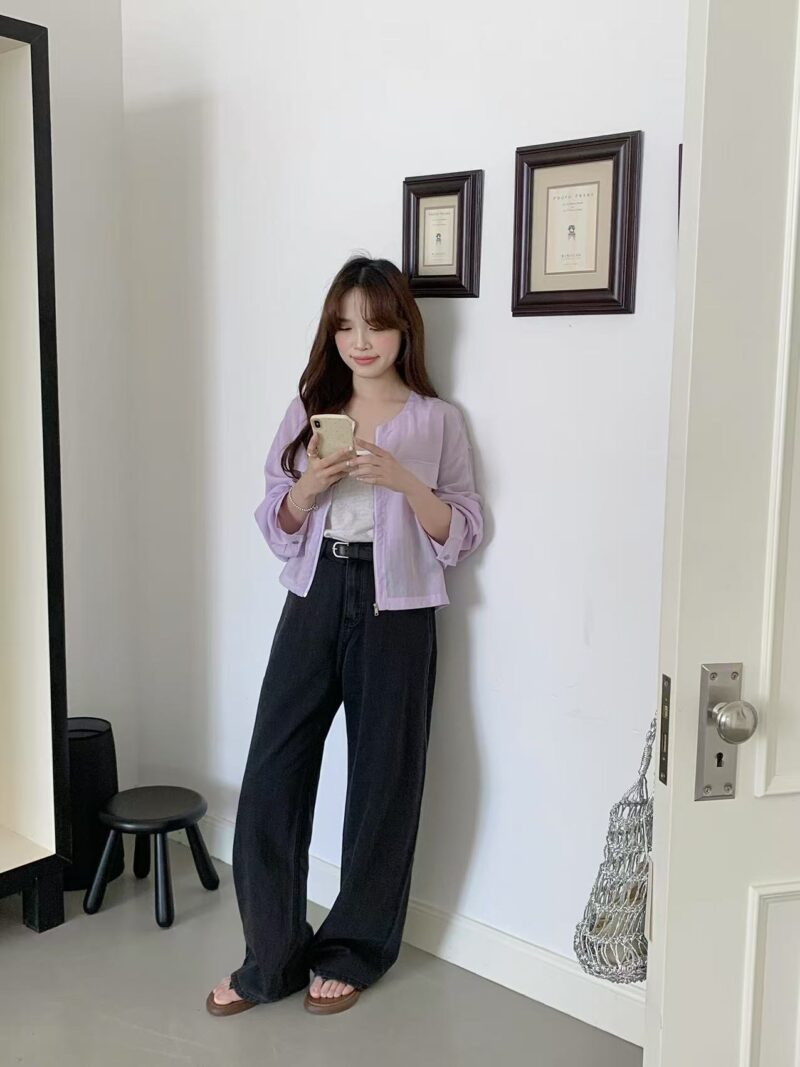 Lavender Airy Jacket - Image 2