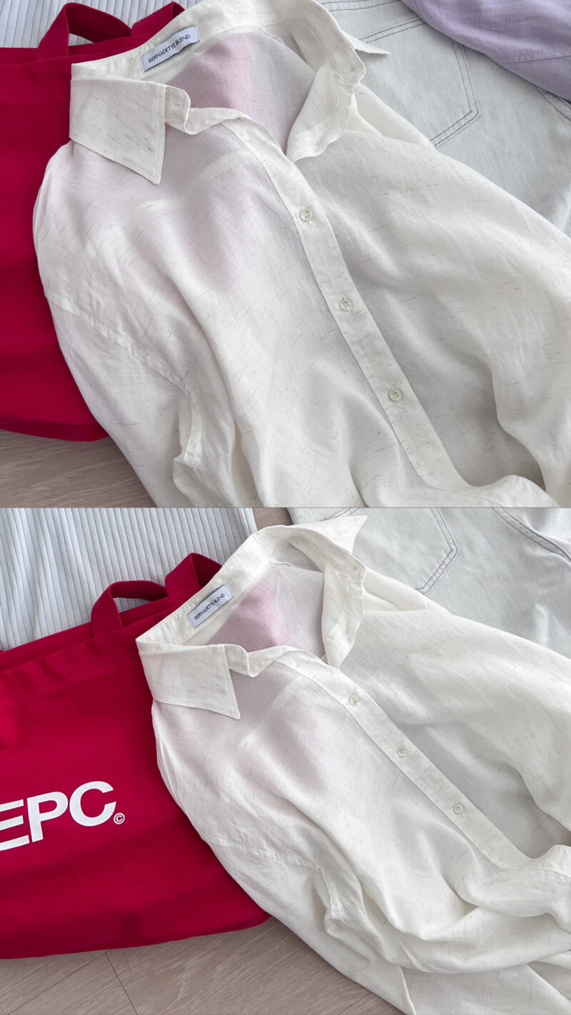 Lightweight Casual Linen Blouse - Image 3