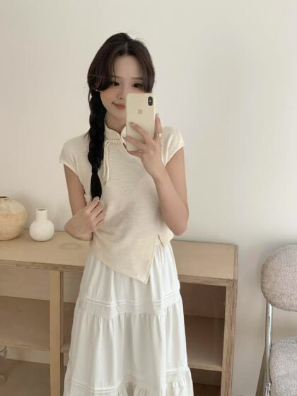 Serene Knot Knit Top (2 colours)