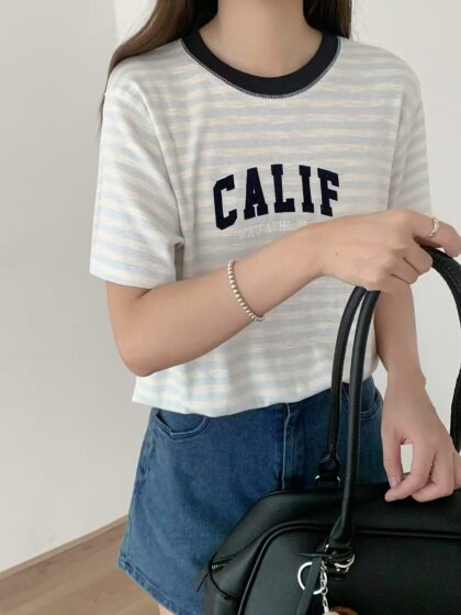 Campus Stripe Tee (2 colour)