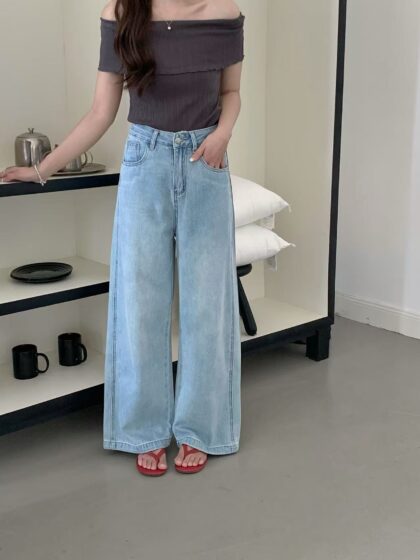 Summer Blue Denim HW Jeans