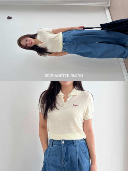 Rue Knit Polo (2 colour)