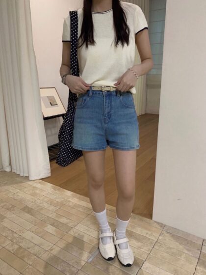 YuzuBlue Denim Shorts