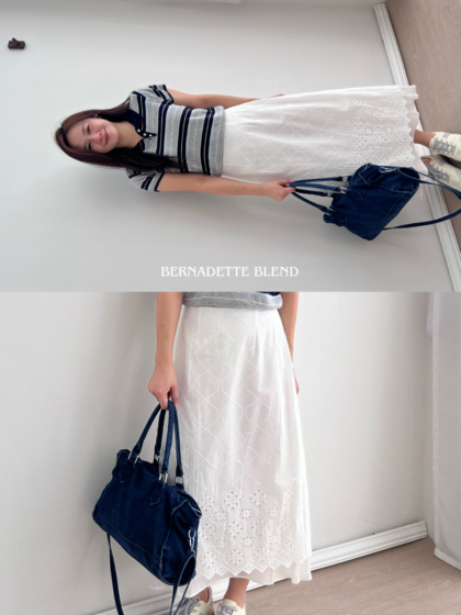 [BACKORDER] Aveline Skirt in White
