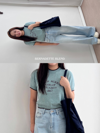 Subtle Edge Knit Top (3 colour)