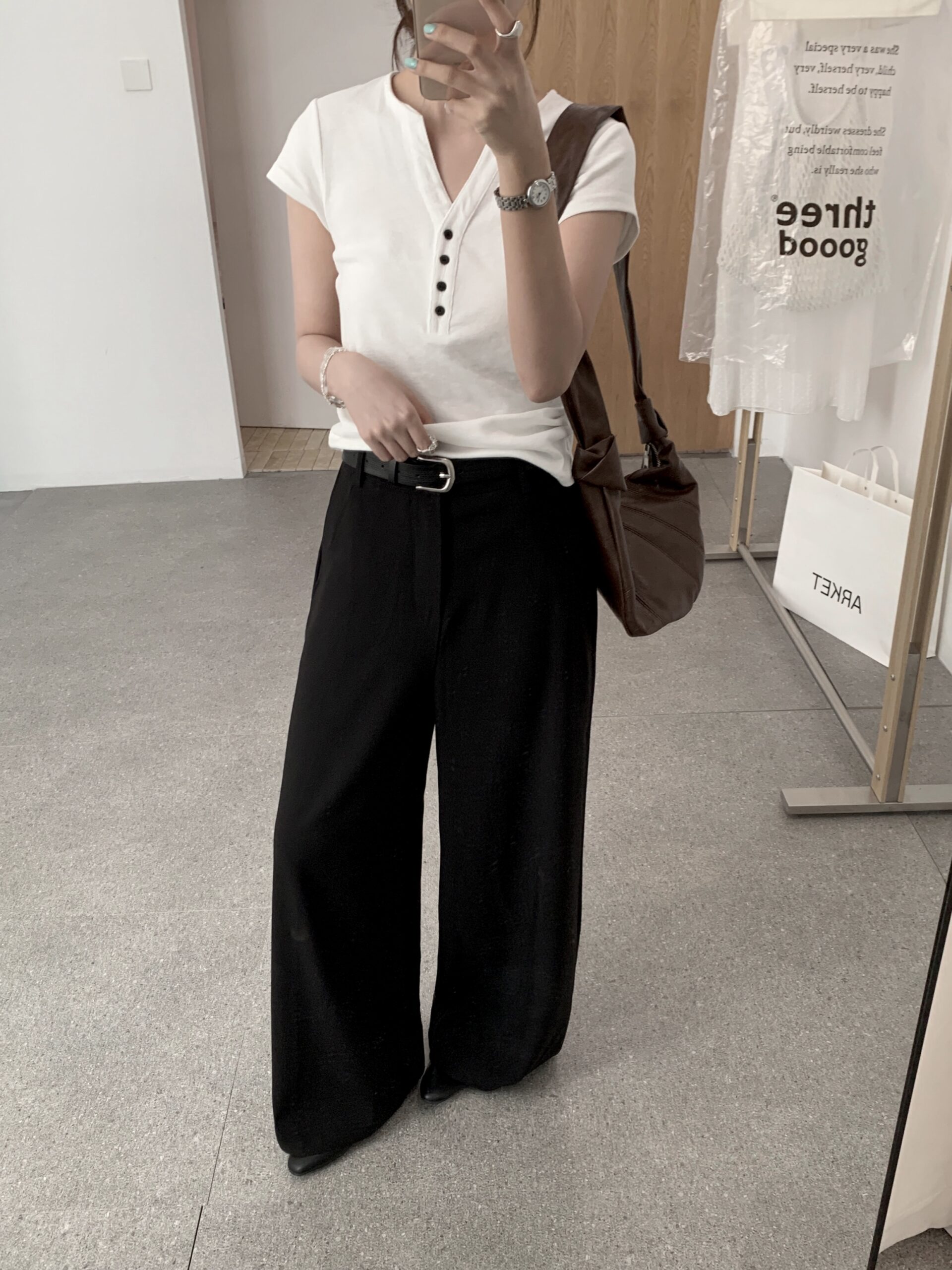 Flowform Trousers (Black) - Image 9