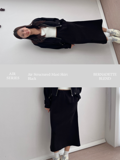 Air Structured Maxi Skirt