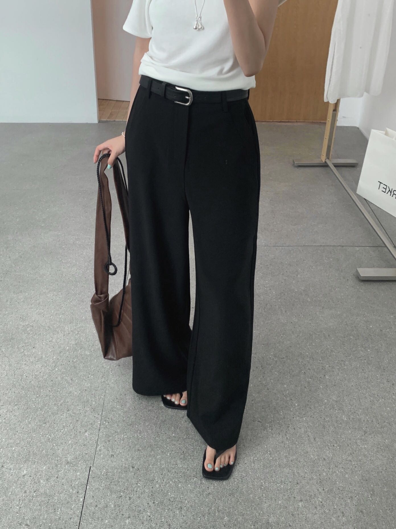 Flowform Trousers (Black)