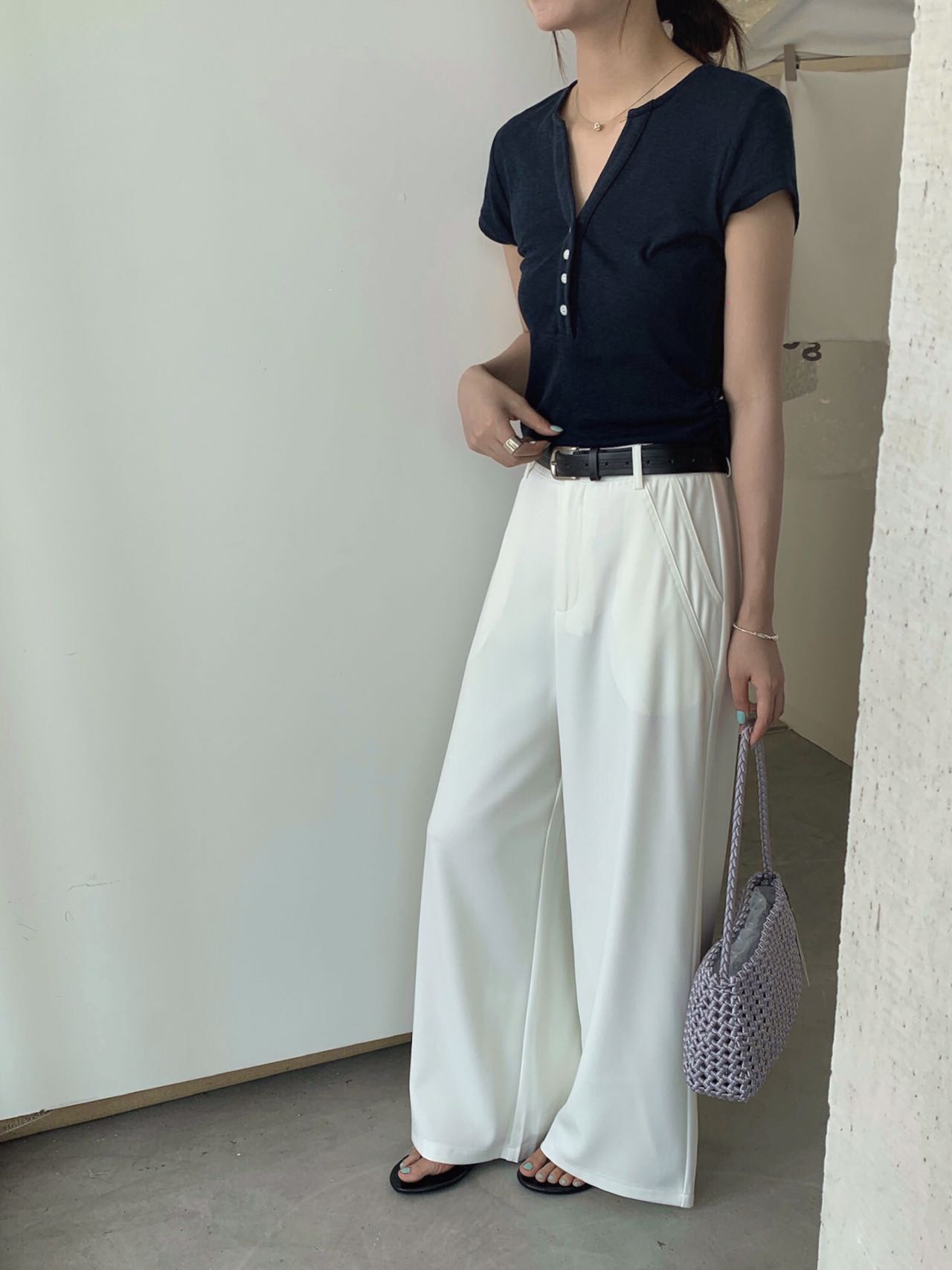 Flowform Trousers (Black) - Image 4