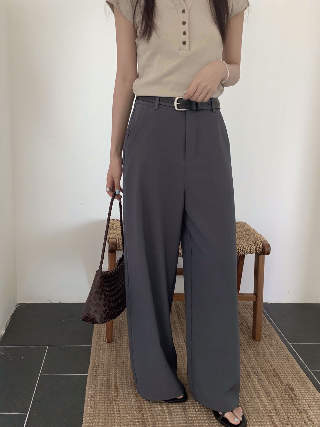Flowform Trousers (Black) - Image 2