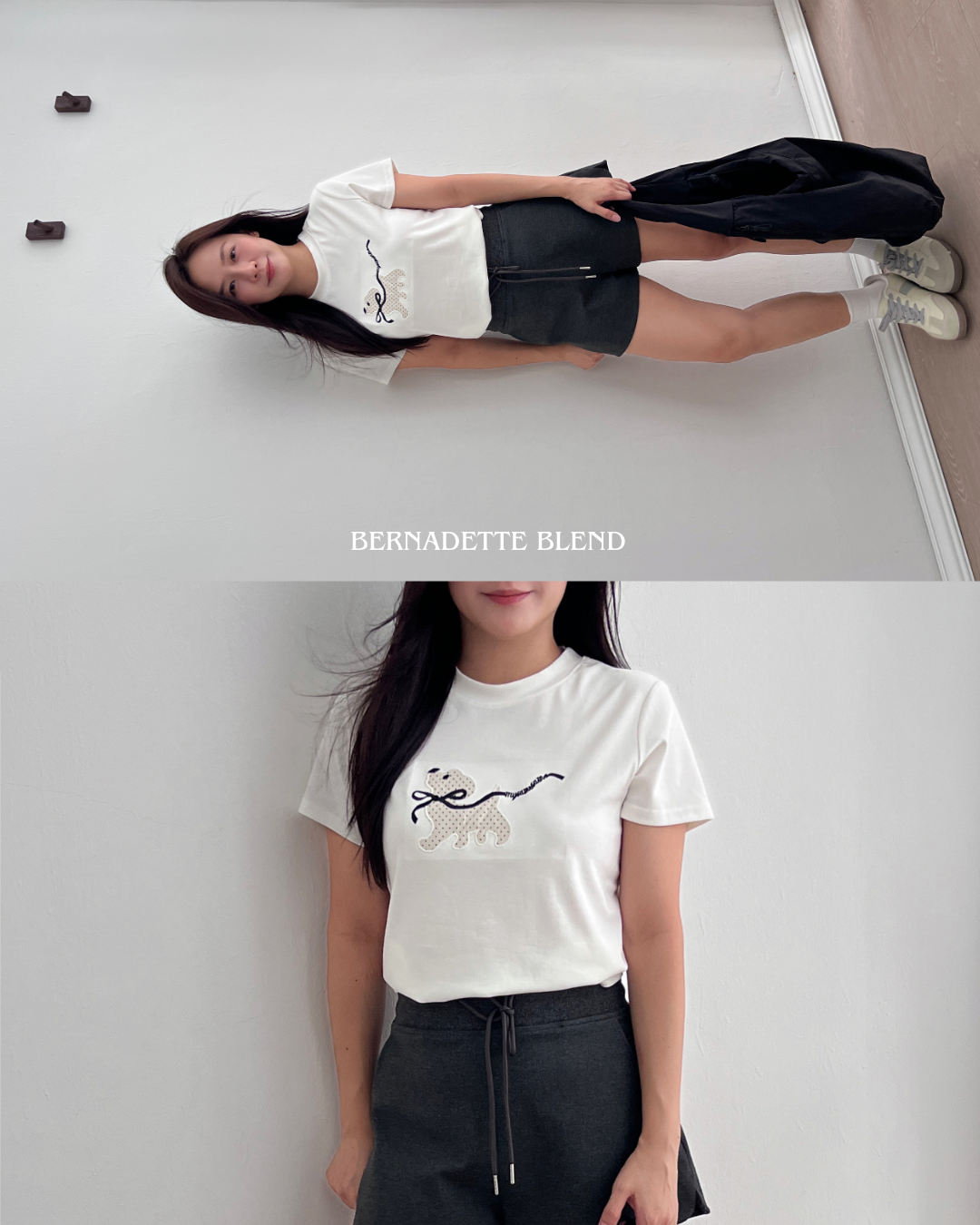 Dotty Pup Tee (2 colours) - Image 2