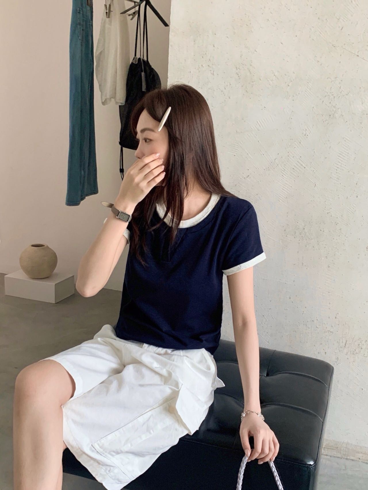 Hush Layer Tee (3 colours) - Image 2