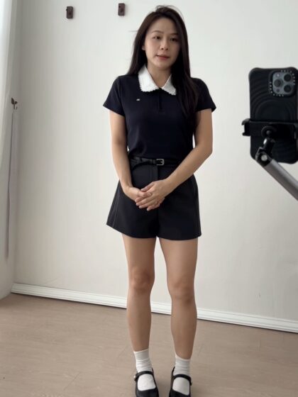 [BACKORDER] Miu Collar Polo Top