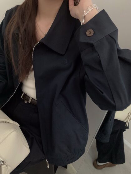 [BACKORDER] The Quiet Hour Harrington Jacket (2 colours)