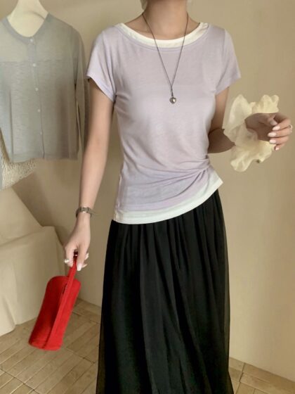 Mist Layer Tee (2 colors)